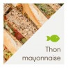 Sandwich thon mayonnaise