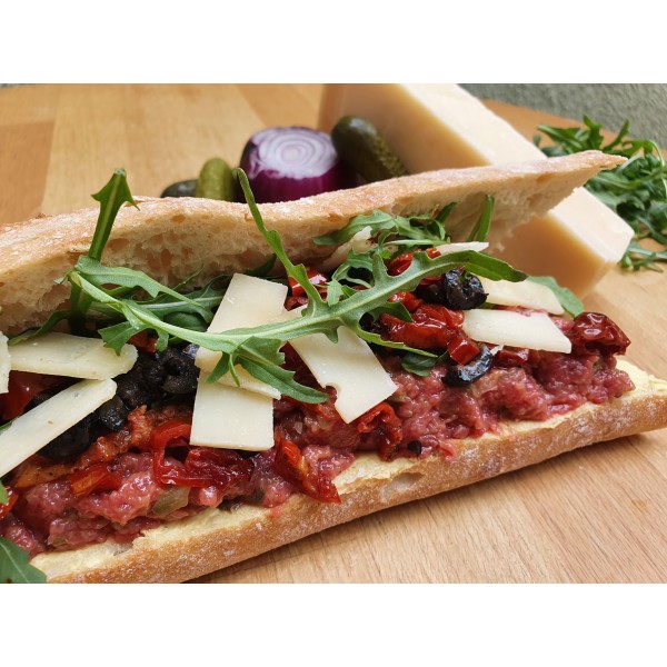Tartare de boeuf à l'italienne