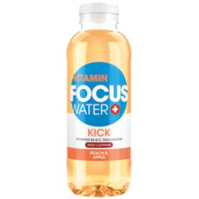 Focuswater Kick Pêche & Pomme 50 cl PET