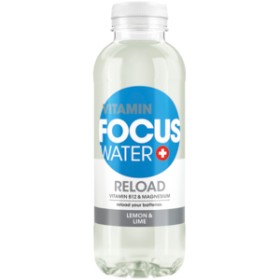 Focuswater Reload, Citron & Lime 50 cl PET