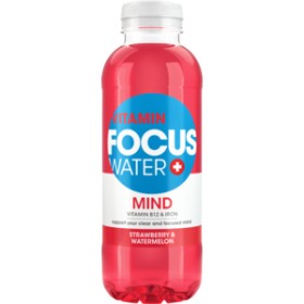 Focuswater Mind fraise & pastèque, 50 cl PET