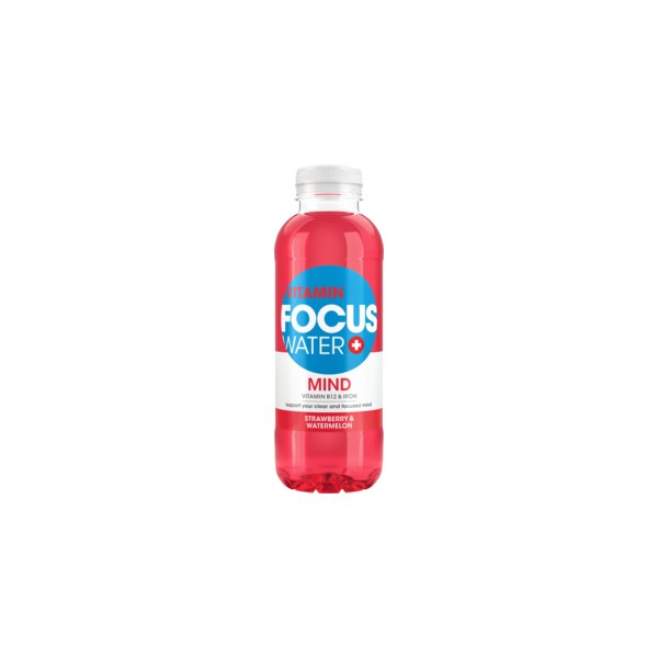 Focuswater Mind fraise & pastèque, 50 cl PET