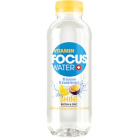 Focuswater Shine Citron & Fruit de la passion, 50 cl PET