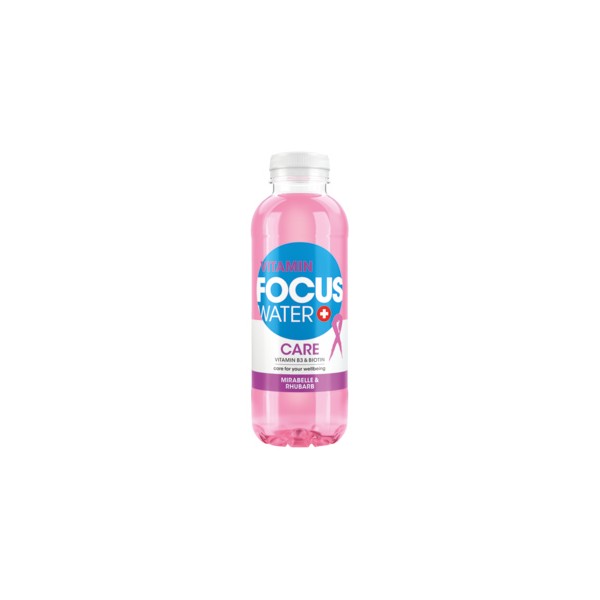 Focus water, Mirabelle & Rhubarbe, 50cl