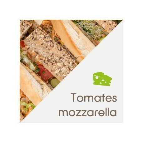 Sandwich tomates mozzarella